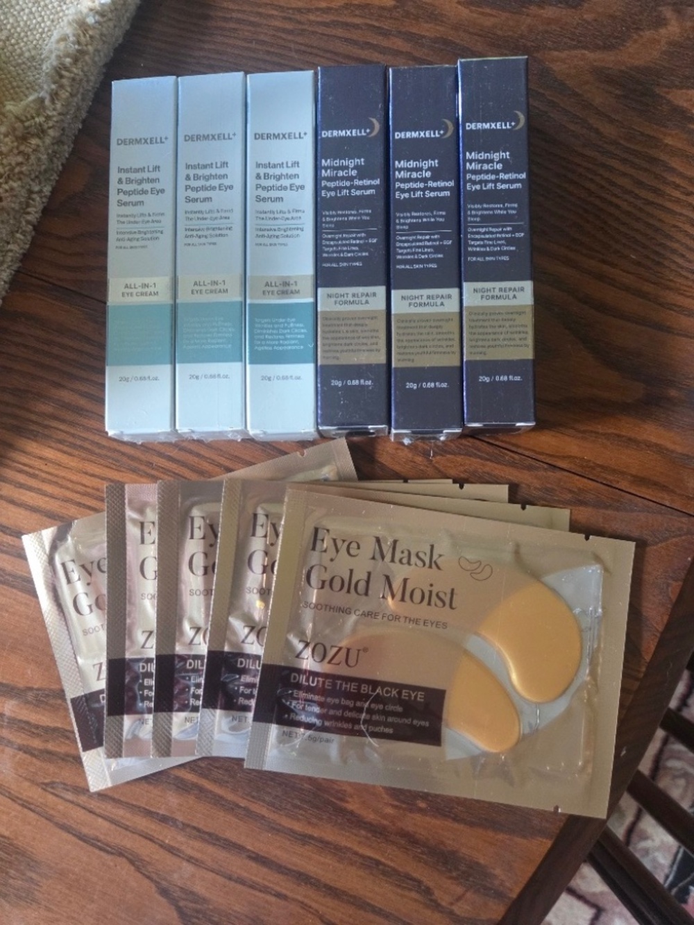Lot of Dermxell Eye Products (New & Sealed)
